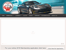 Tablet Screenshot of corvetteclubofontario.com
